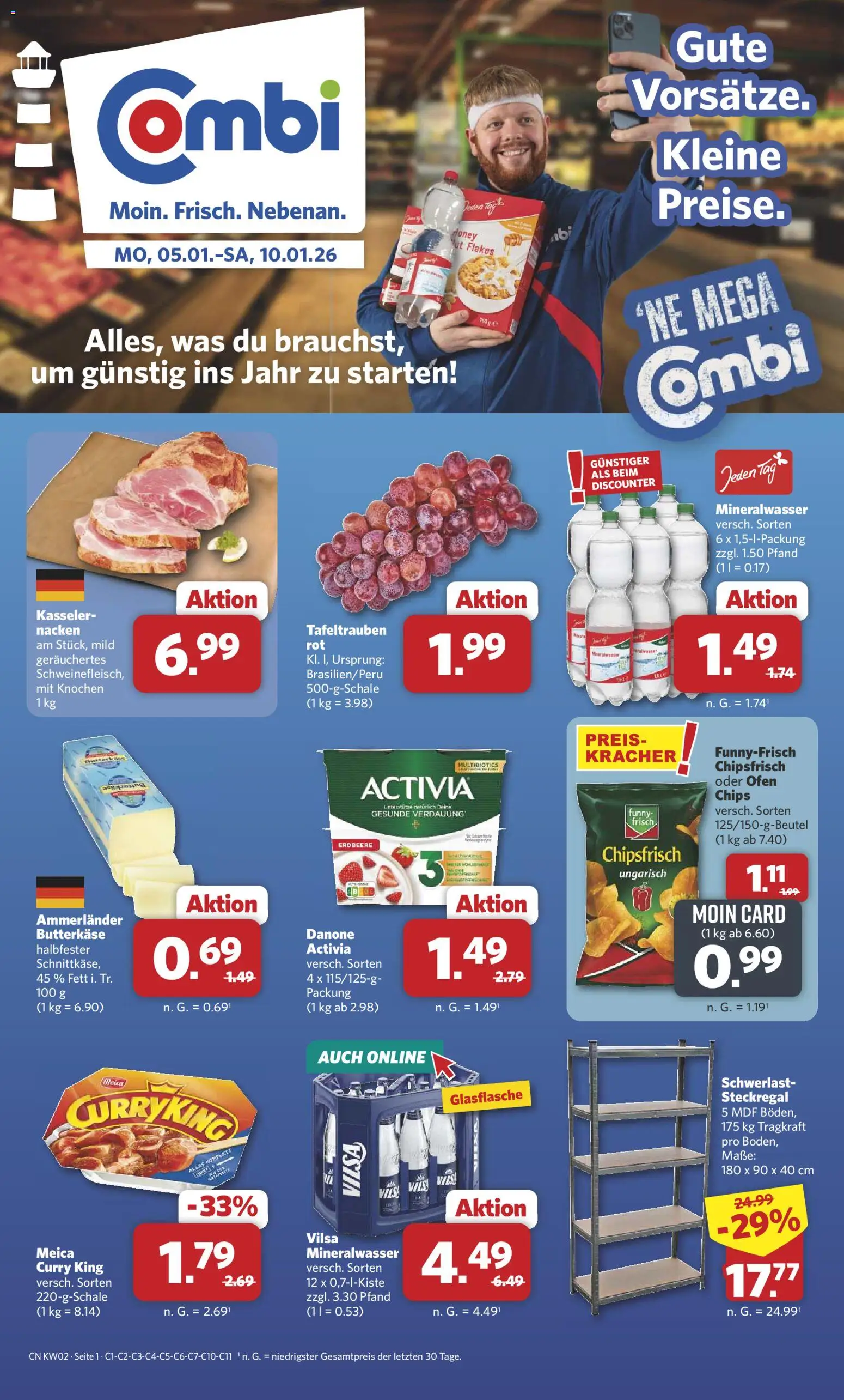 Vorschau von dem Prospekt des Geschäftes Combi, gültig ab dem 05.01.2026