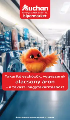 Auchan - Auchan Tavaszi nagytakarítás megtekintése, amely érvényes 2026.03.05.-től