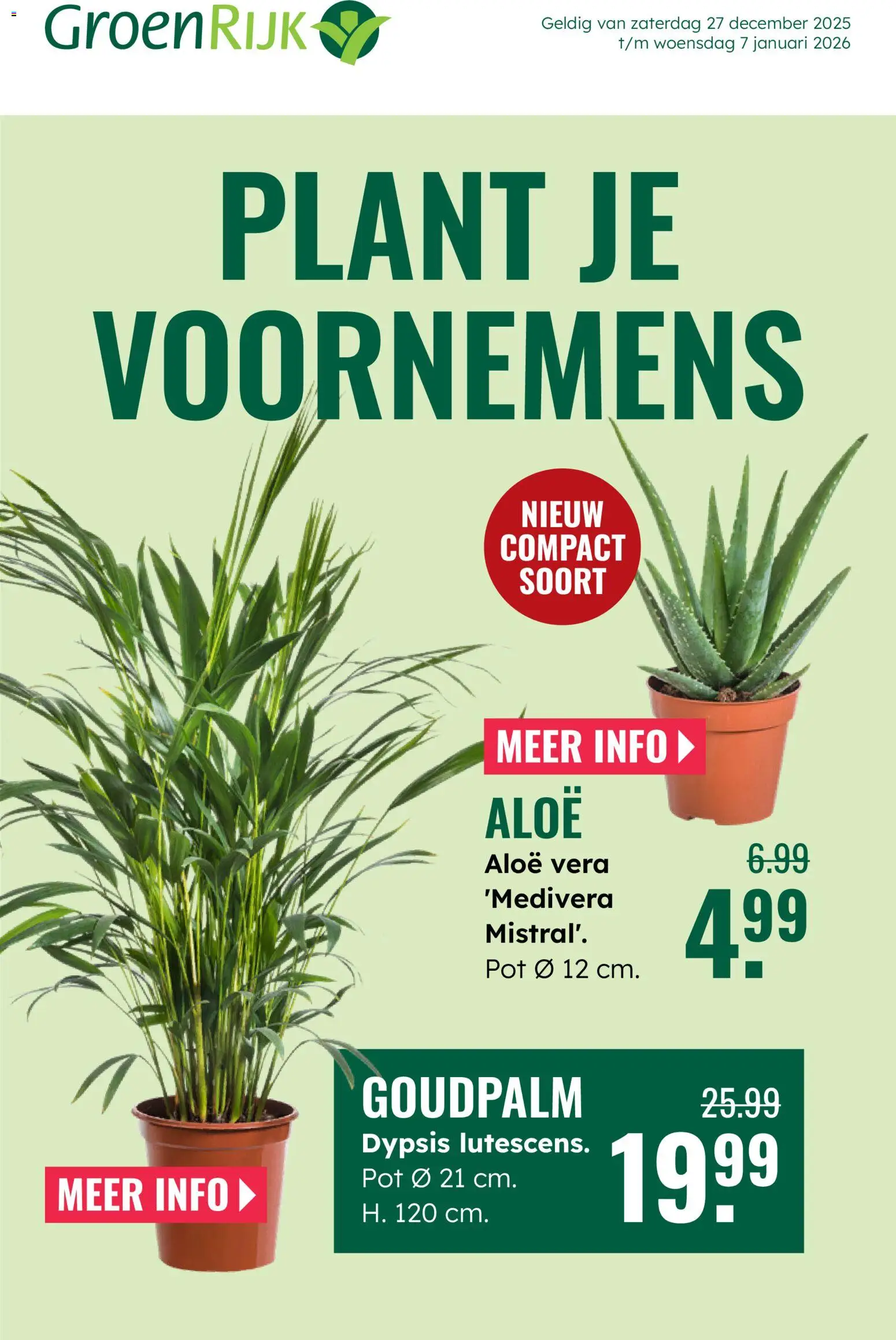 Voorbeeld van Folder van winkel GroenRijk geldig vanaf 27-12-2025