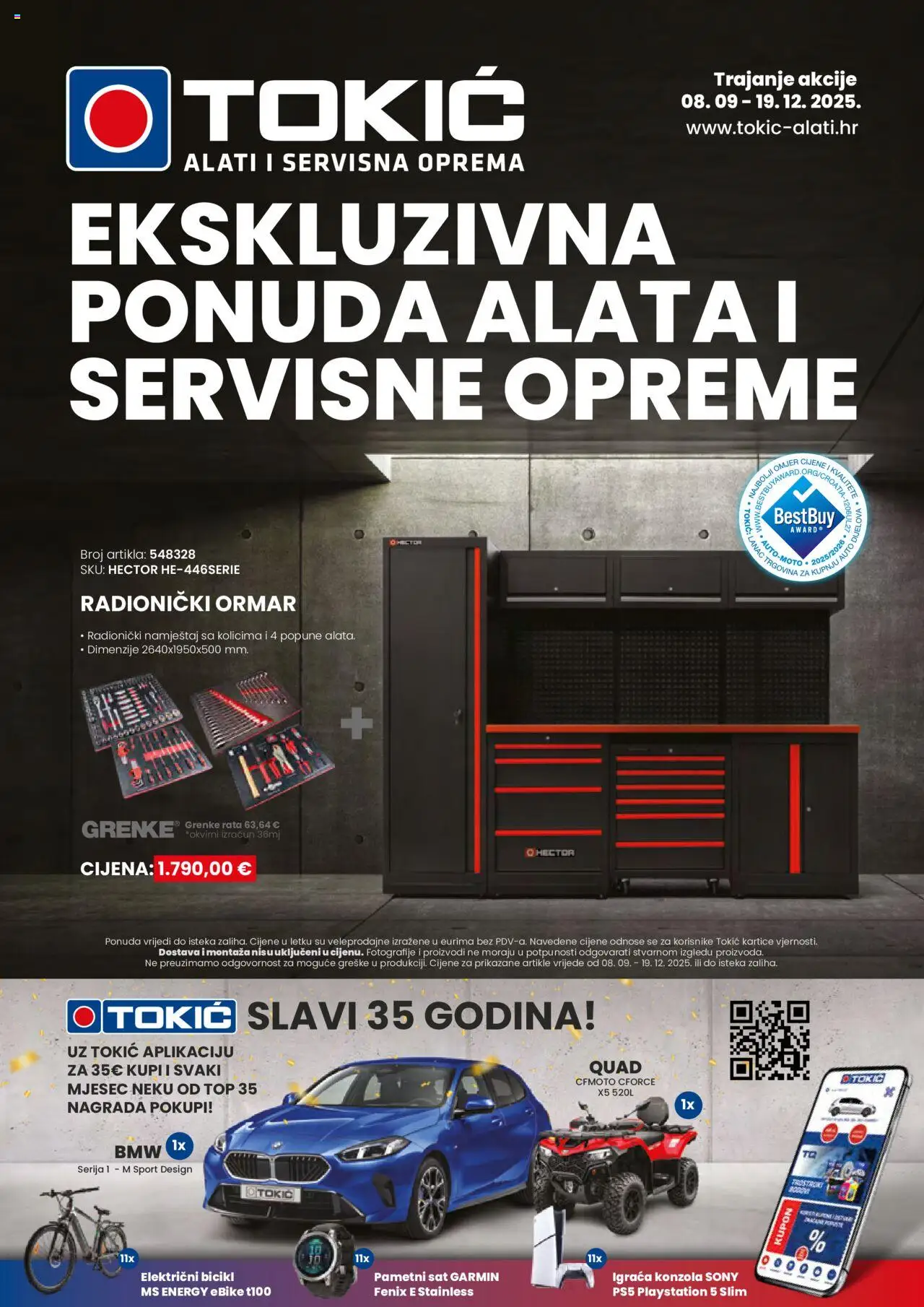 Tokić aktualni Katalog vrijedi od 08.09.2025 - tjedna akcija broj stranice 1