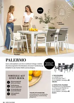 Vorschau der Angebote: Dehner Gartenmöbel Trends 2025 gültig ab 20.01.2025 | Seite: 14