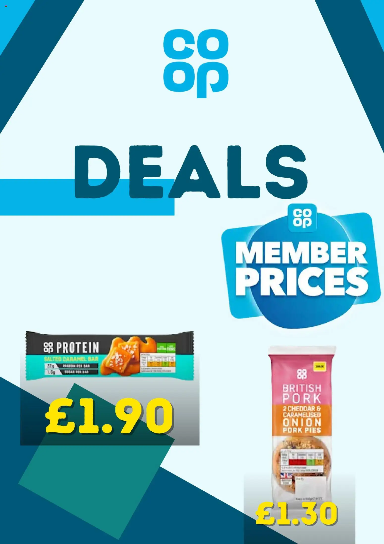 Preview of Co-op Offers valid from 15/01/2026 - Protein, Cheddar, Onion, Pork