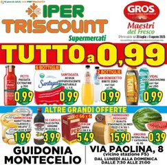 Anteprima dell'opuscolo Volantino Guidonia Montecelio dal negozio Ipertriscount valido da 25/07/2025