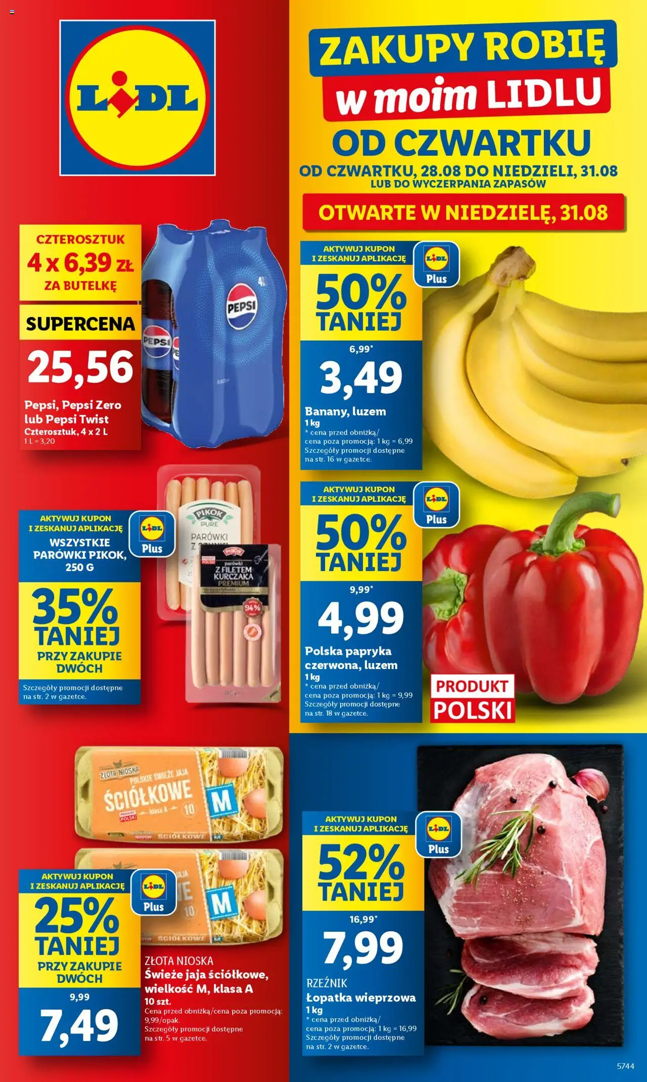 LIDL gazetka 28.08.2025 - 31.08.2025 - Najnowsza od czwartku - Numer strony 1