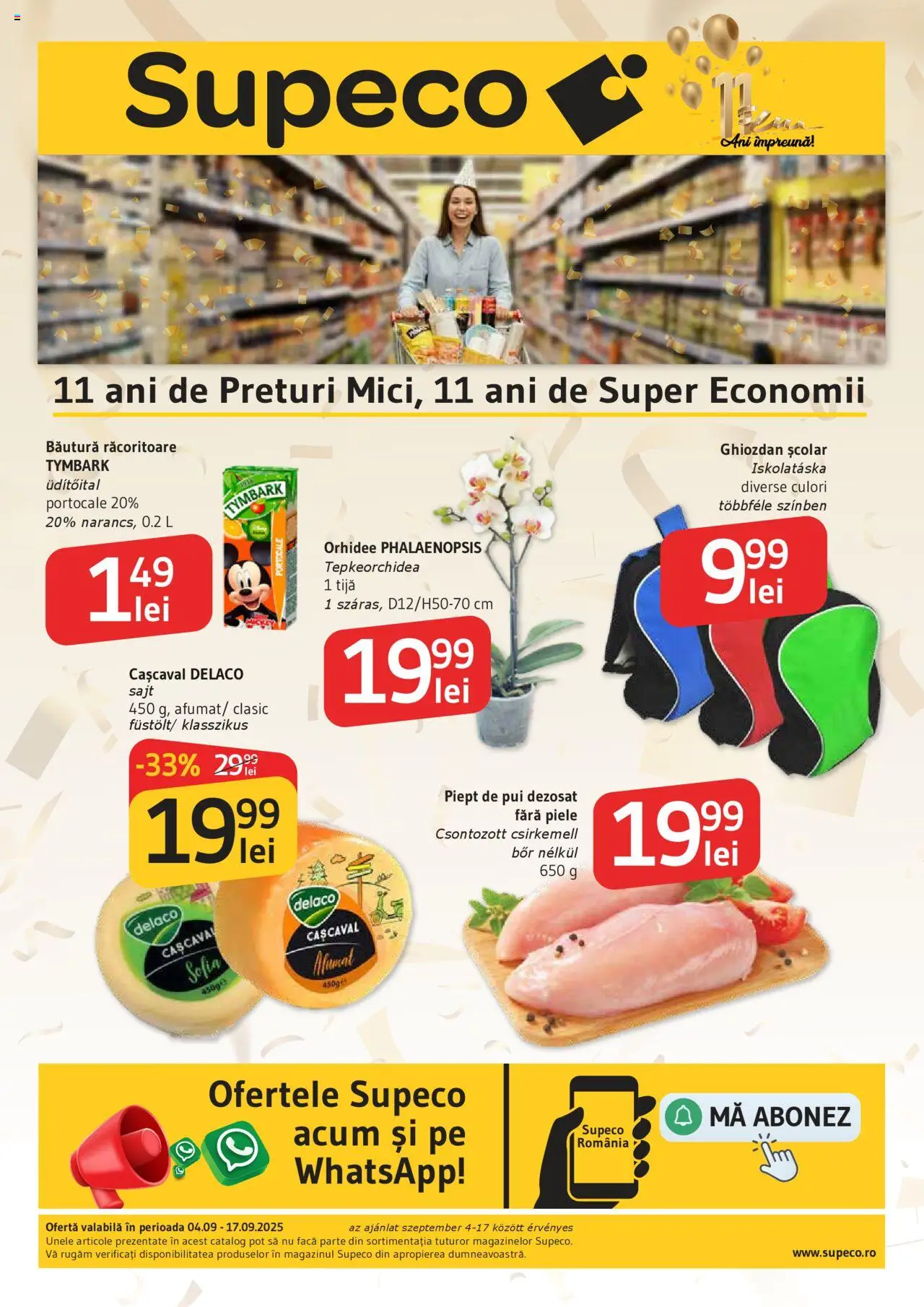 Supeco Catalog Bilingv de la 04.09.2025 - Pagină 1