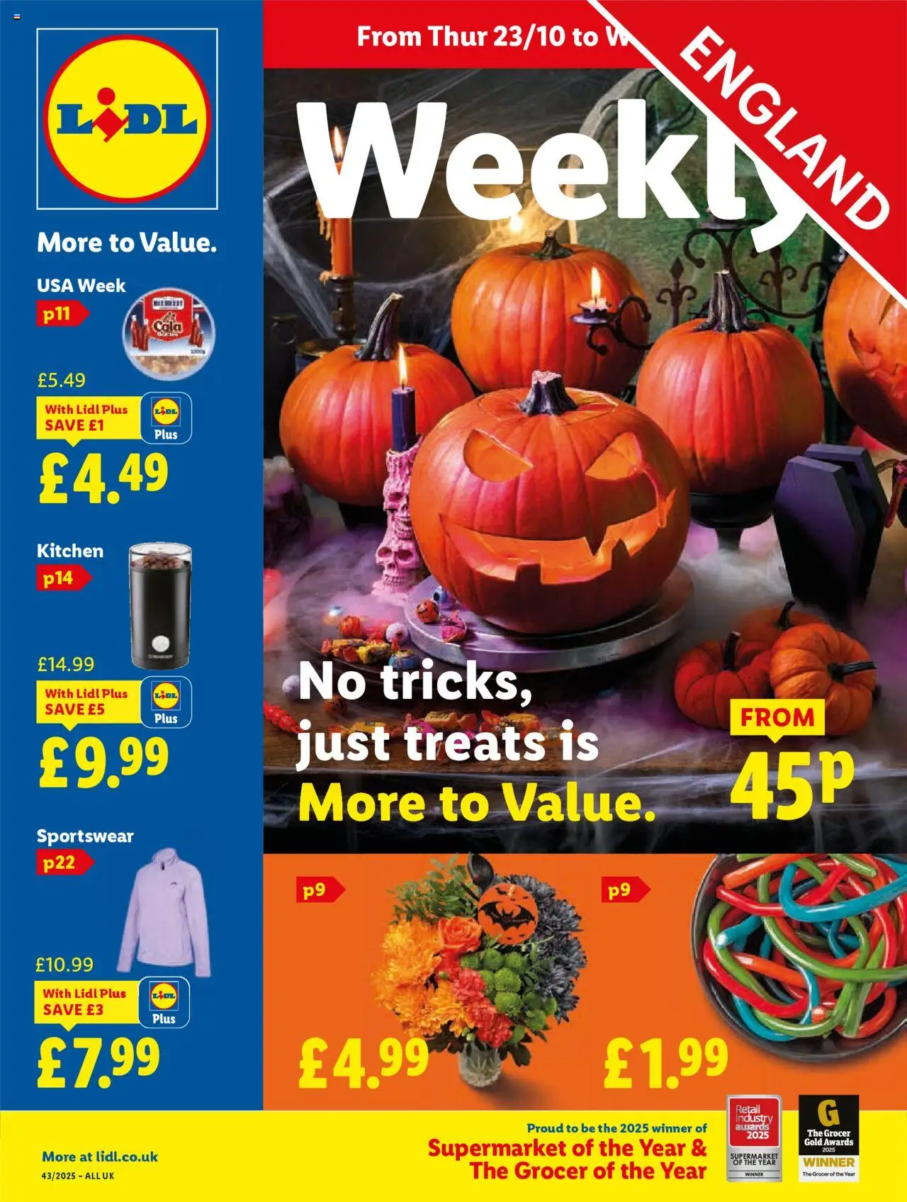 Lidl shop Lidl Weekly valid from 23/10/2025 - Page number 1