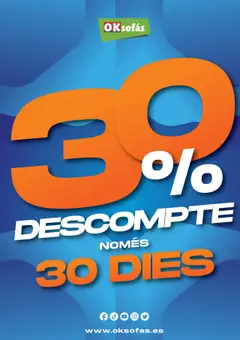 Vista previa del folleto de la tienda OKsofás válido desde el 01/10/2025 