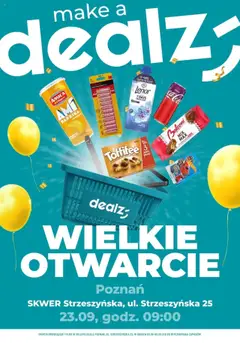 Pogląd gazetki "Wielkie otwarcie - Poznań" ze sklepu Dealz ważnej od 23.09.2025