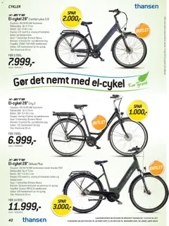 Eksempel på tilbudsavis Tilbudsavis fra butik Thansen gyldig fra 29/10/2025 | Side: 40