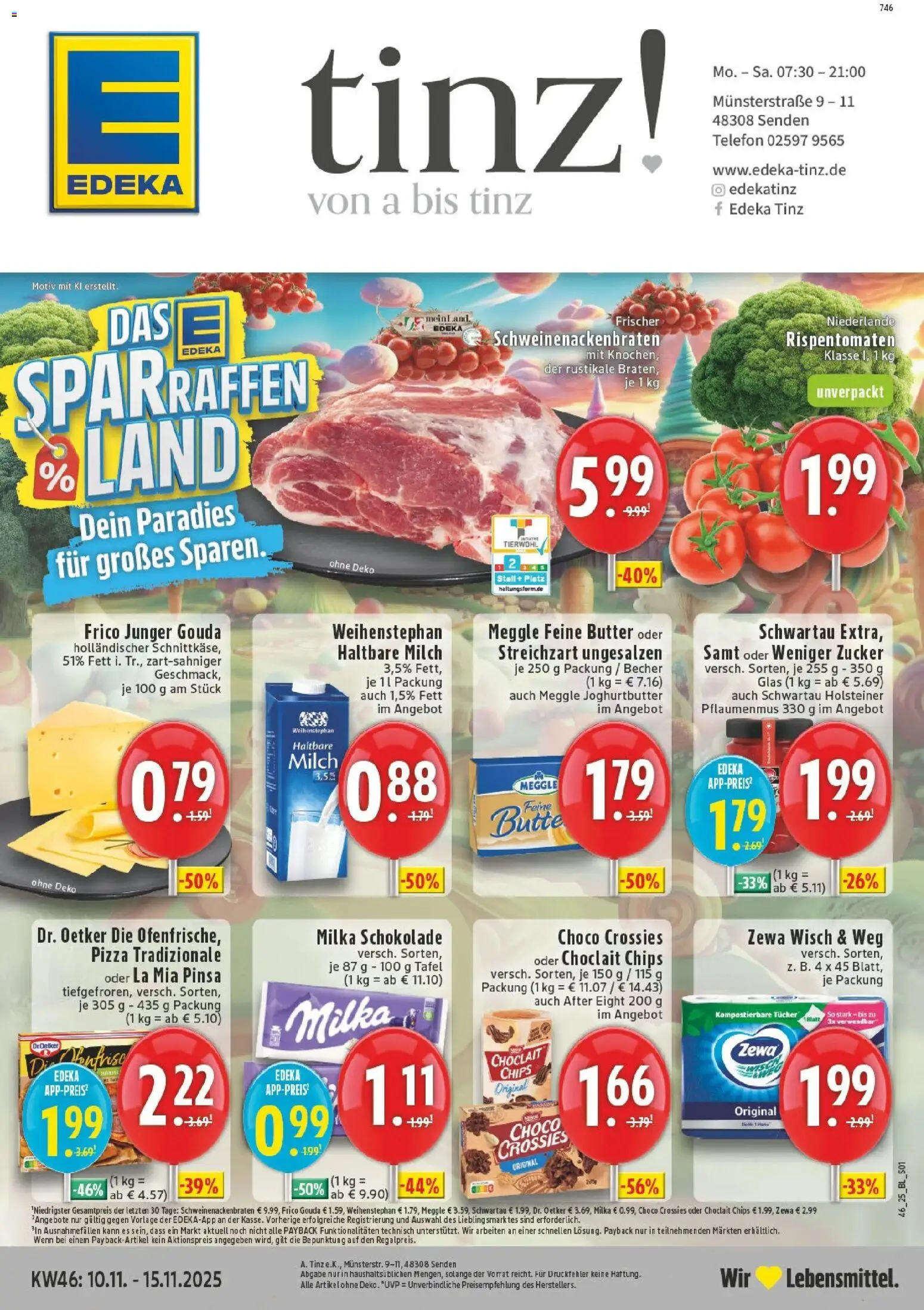 Vorschau von dem Prospekt des Geschäftes Edeka, gültig ab dem 10.11.2025