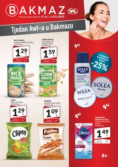 Pregled letka Katalog trgovine Bakmaz vrijedi od 17.11.2025