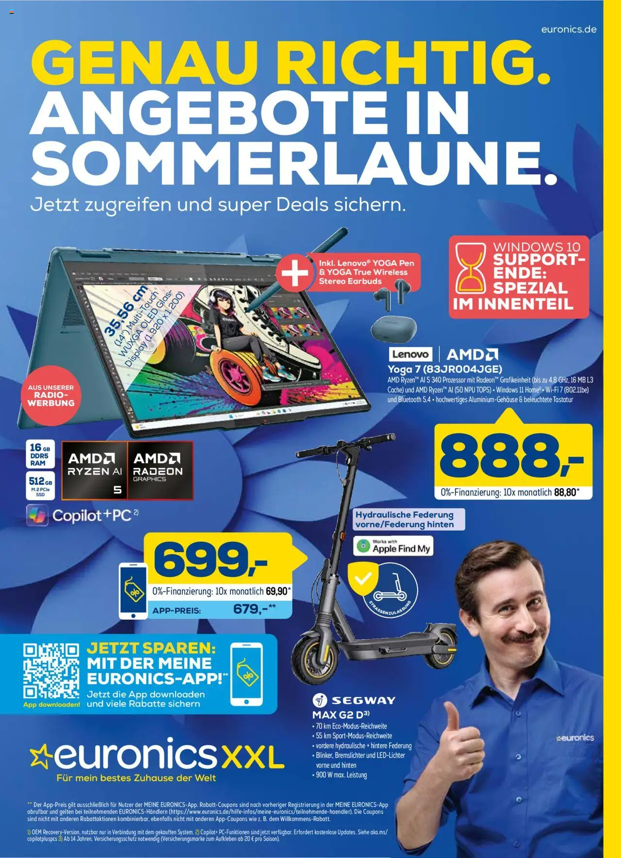 Euronics Angebote in Sommerlaune (vom 27.08.2025 - 07.09.2025)