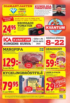 Förhandsgranska reklamblad Kungens Kurva från butik ICA Kvantum gäller från 10/11/2025