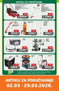 Pregled Gomex kataloga - važi od 02.03.2026
