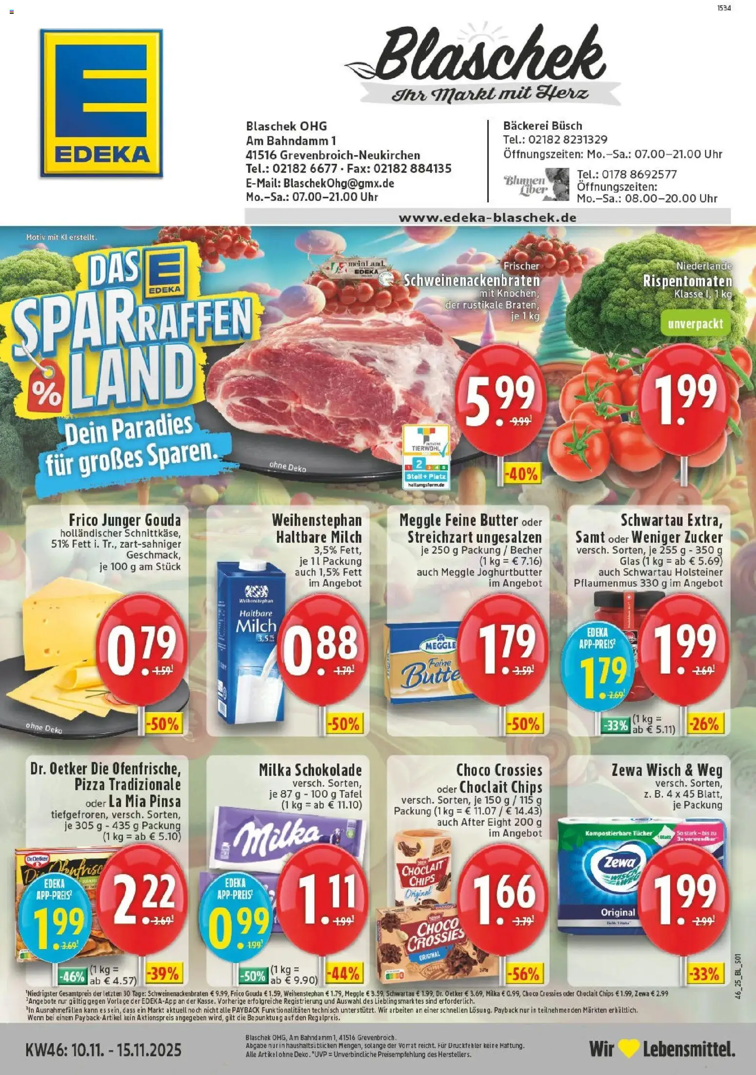 Vorschau von dem Prospekt des Geschäftes Edeka, gültig ab dem 10.11.2025