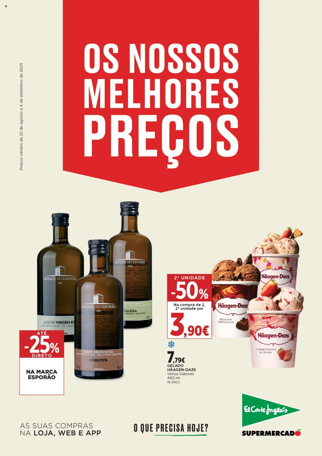 El Corte Ingles Folheto de 22/08/2025 - catálogo esta semana - página 1