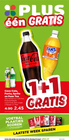 Voorbeeld van Plus folder week 12 van winkel Plus geldig vanaf 18-03-2026