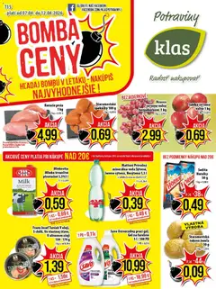 Náhľad Klas letáku platného od 07.04.2026