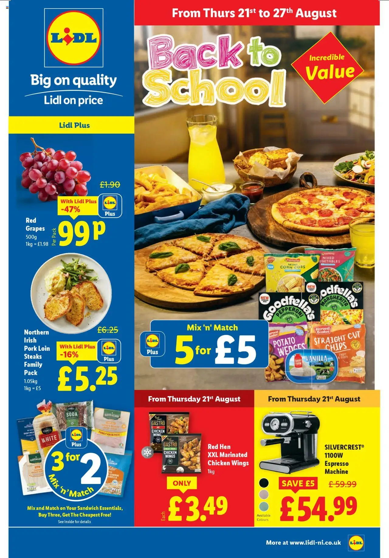 Lidl shop Back to school valid from 21/08/2025 - Page number 1