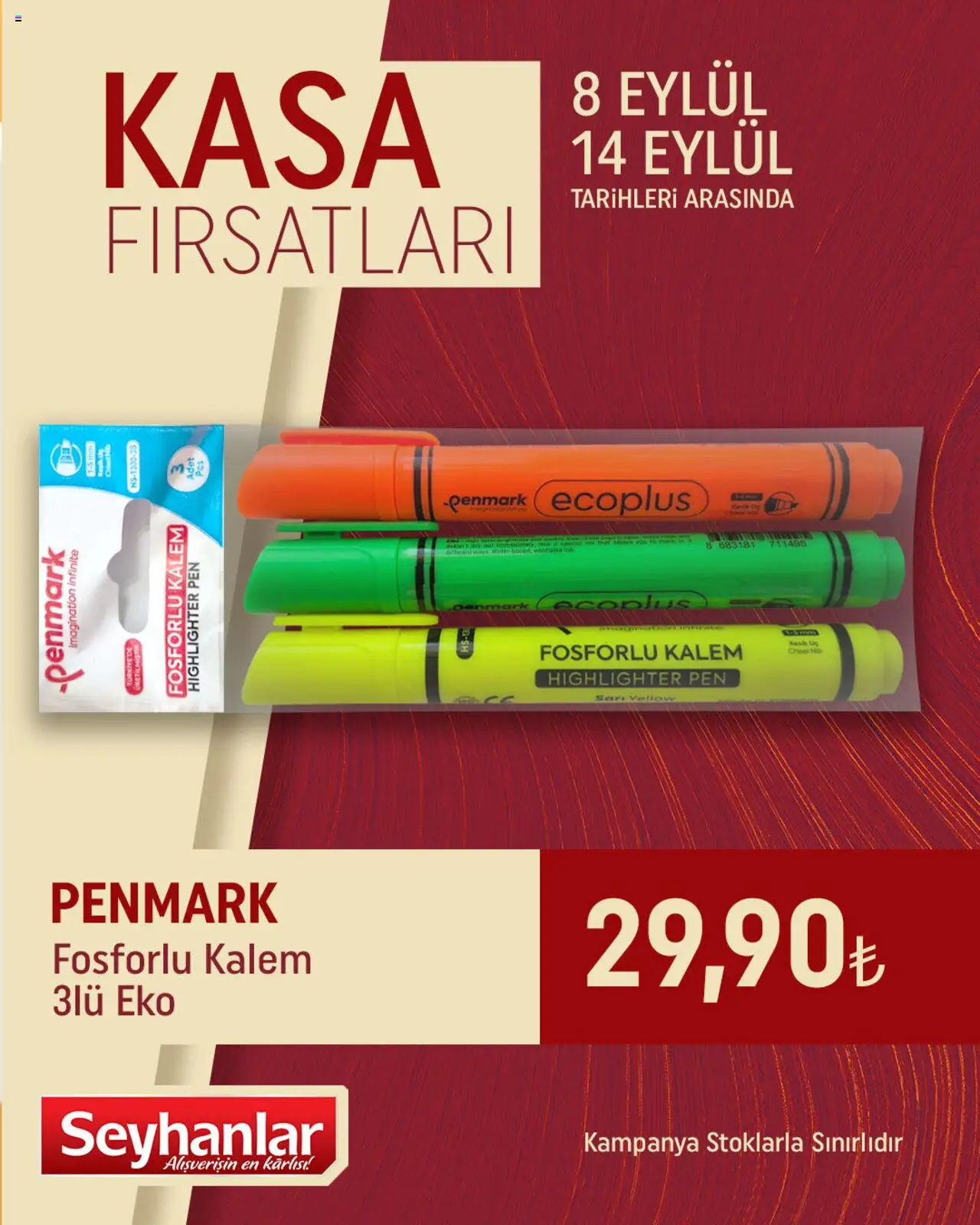 Seyhanlar Market Katalog (08 - 14 Eylül 2025) - Sayfa numarası 1