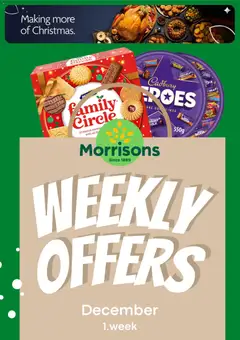 Preview of Morrisons Weekly offers valid from 01/12/2025