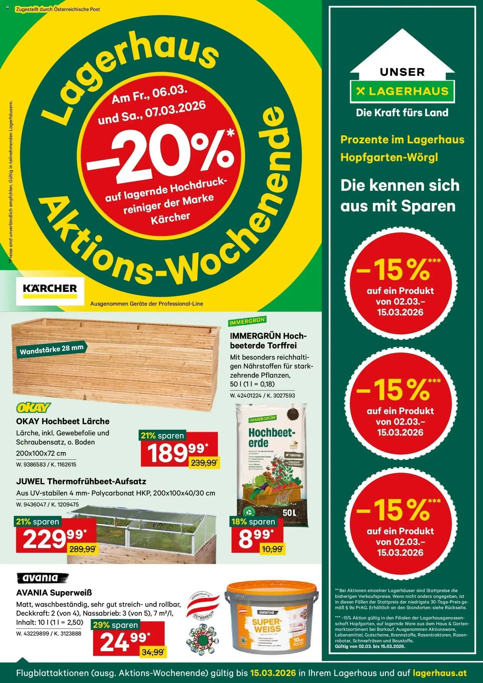 Vorschau der Angebote: Lagerhaus Lagerhaus Wochen Angebote gültig ab 01.03.2026