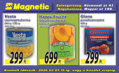 Magnetic - Aktuális óriásplakátok megtekintése, amely érvényes 2026.02.01.-től