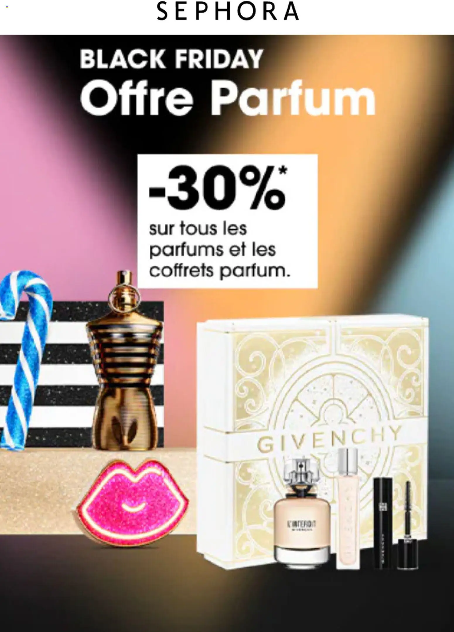 Prévisualisation de Black Friday du magasin Sephora formulaire valide 24/11/2025