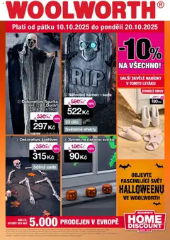 Náhled nabídky: Woolworth Leták - Třebíč, Třinec, Žatec, Otvice, Jihlava, Znojmo, Příbram platný od 10.10.2025