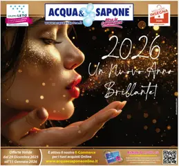Anteprima dell'opuscolo Volantino Un Nuovo Anno dal negozio Acqua e Sapone valido da 29/12/2025