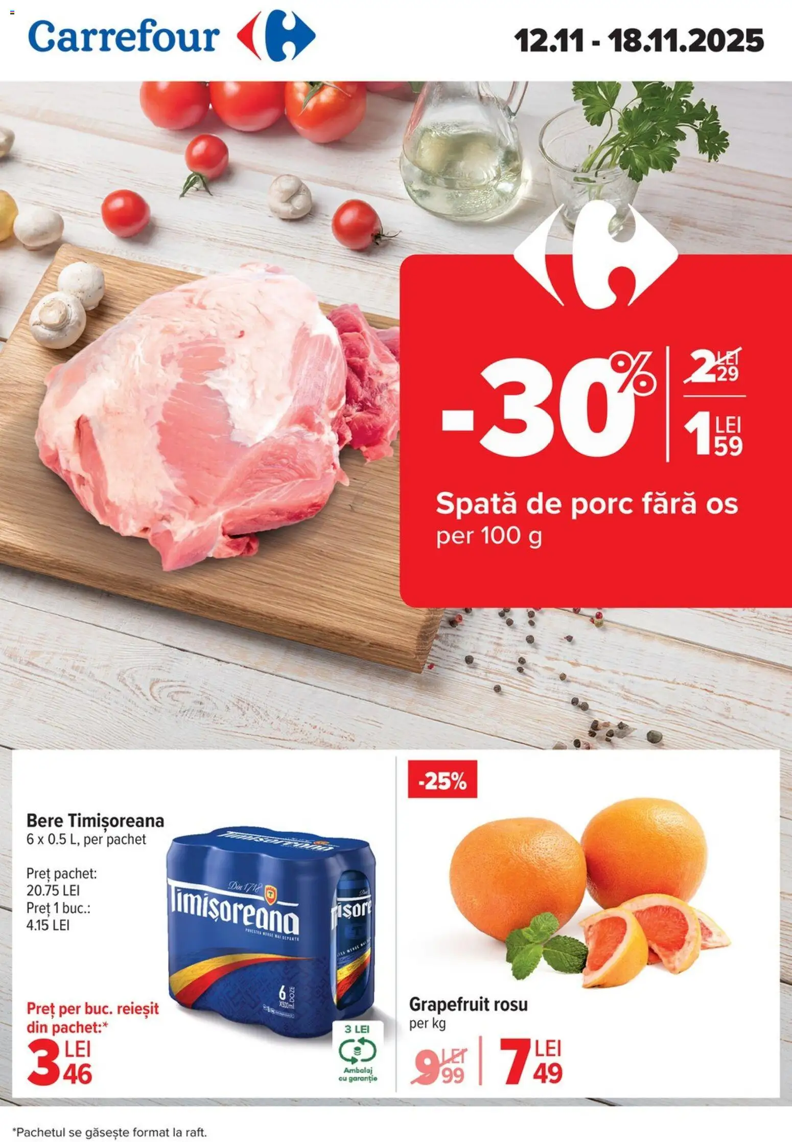 Previzualizarea de cataloage: Carrefour Catalog nou valabil de la 12.11.2025