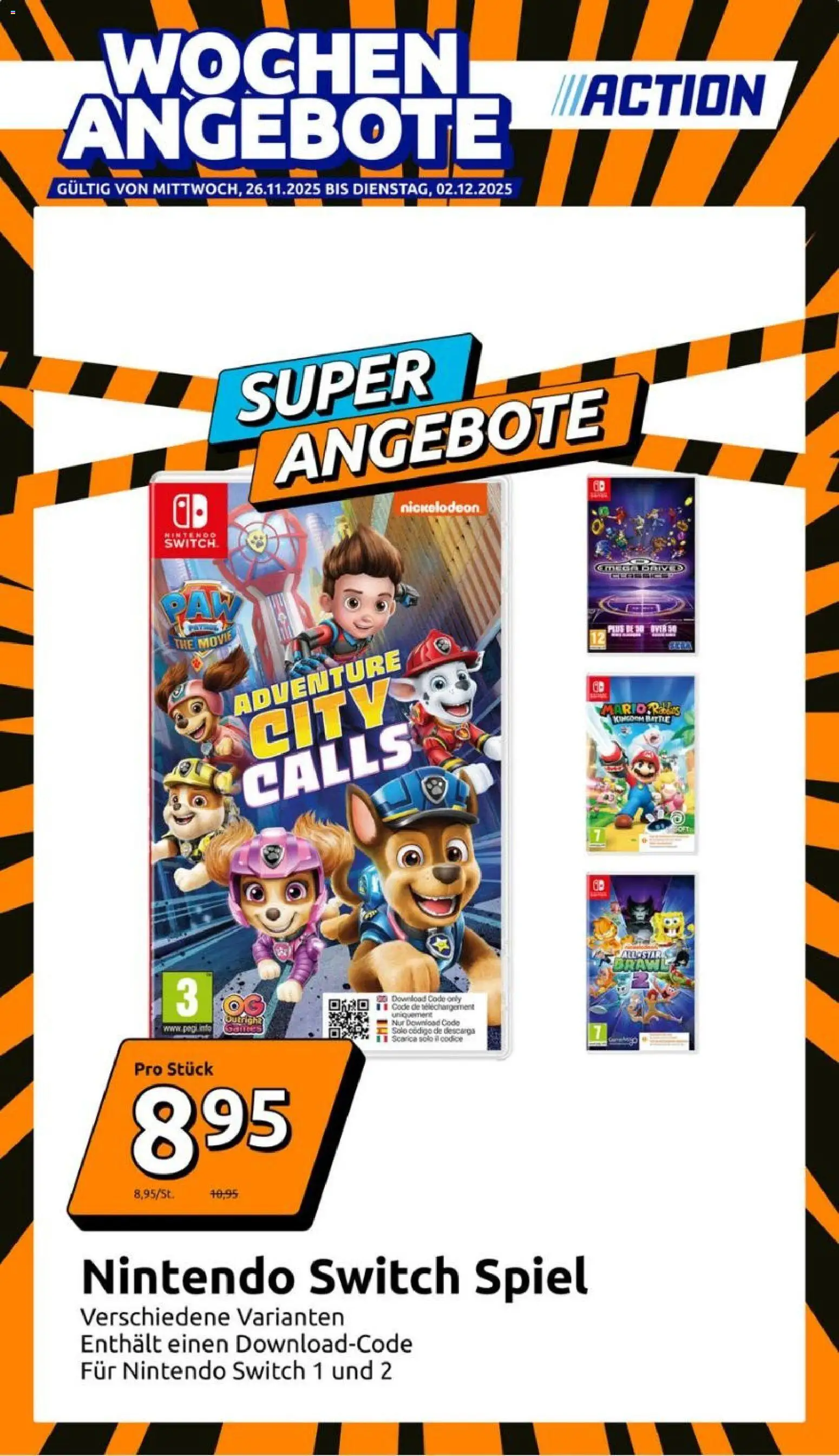 Vorschau der Angebote: Action Flugblatt gültig ab 26.11.2025