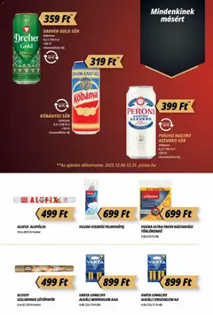 CBA Príma - Akciós újság CBA Príma megtekintése, amely érvényes 2025.12.11.-től | Oldal: 14