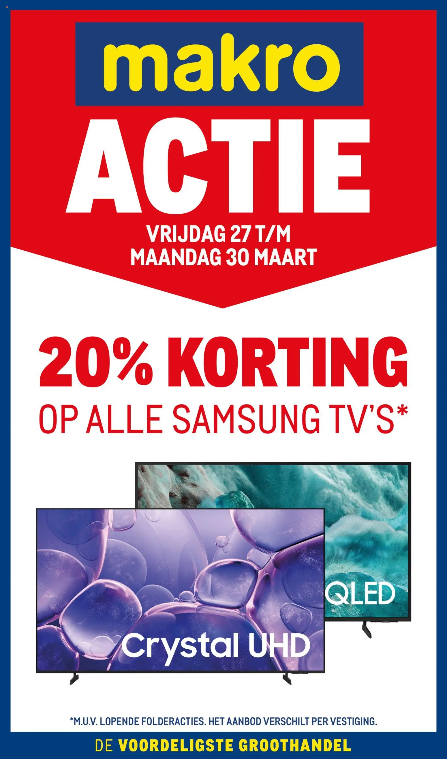 Voorbeeld van Makro folder - Actie Samsung van winkel Makro geldig vanaf 27-03-2026