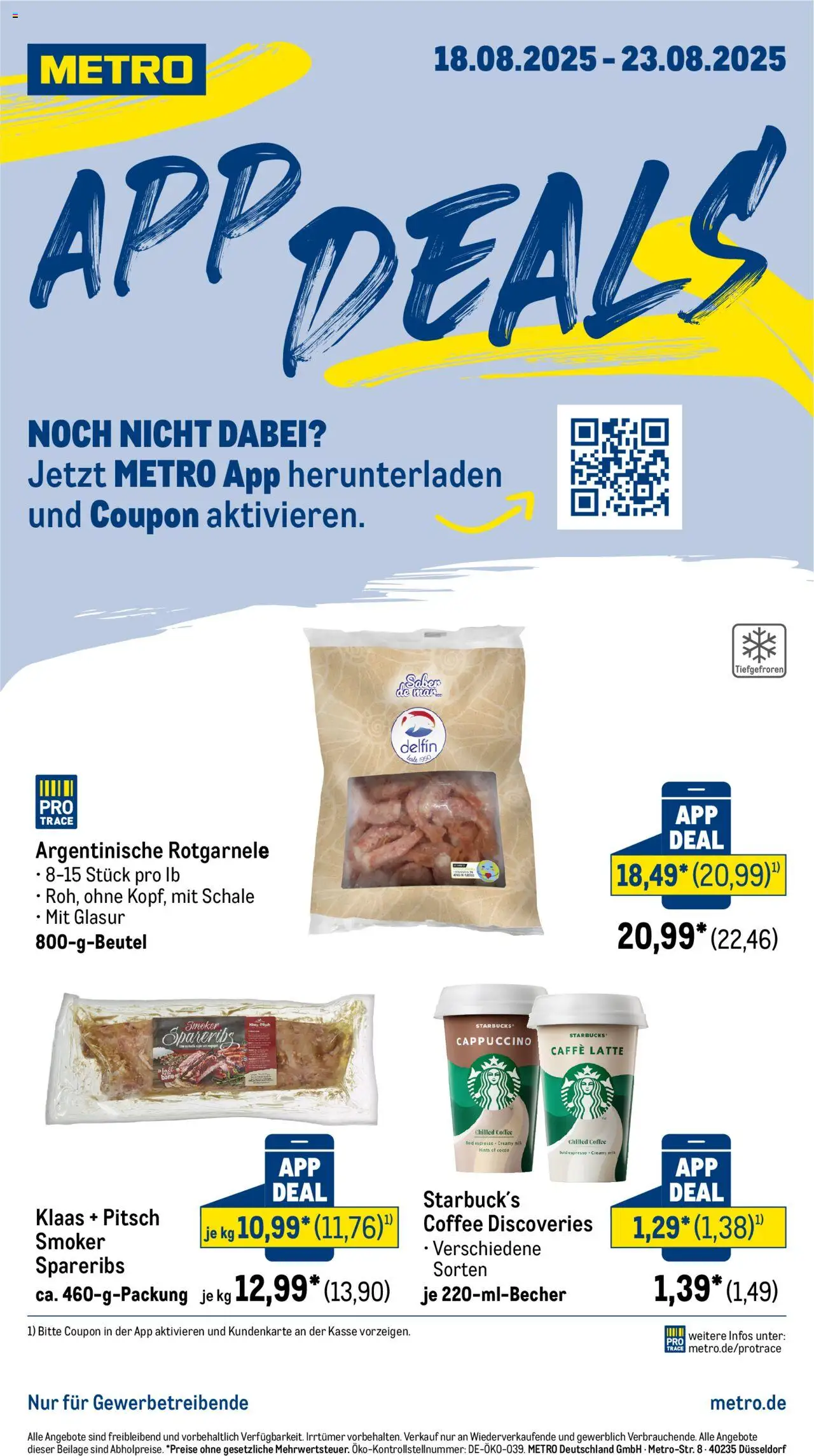 Metro Prospekt ab 18.08.2025 - App Deals