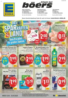 Vorschau von dem Prospekt des Geschäftes Edeka, gültig ab dem 14.09.2025