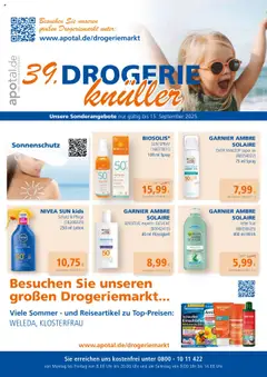 Vorschau von dem Prospekt des Geschäftes Apotal, gültig ab dem 28.07.2025