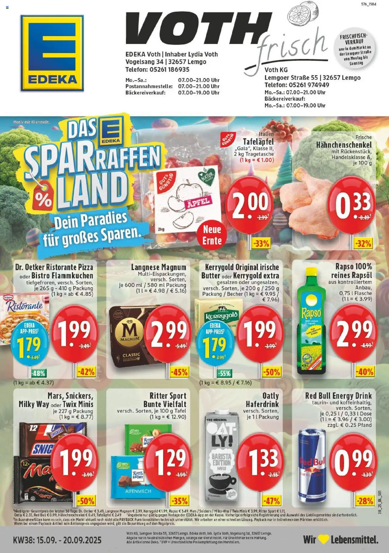 EDEKA Prospekt ab 14.09.2025 - Prospekt Lemgo Online