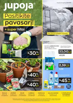 Jupoja parduotuvės leidinio Jupoja leidinys galiojančio nuo 2026.03.10 peržiūra