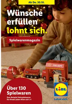 Vorschau des Merkblatts Aktionen Spielwarenmagazin vom Shop Lidl gültig von 30.10.2025 bis 17.12.2025