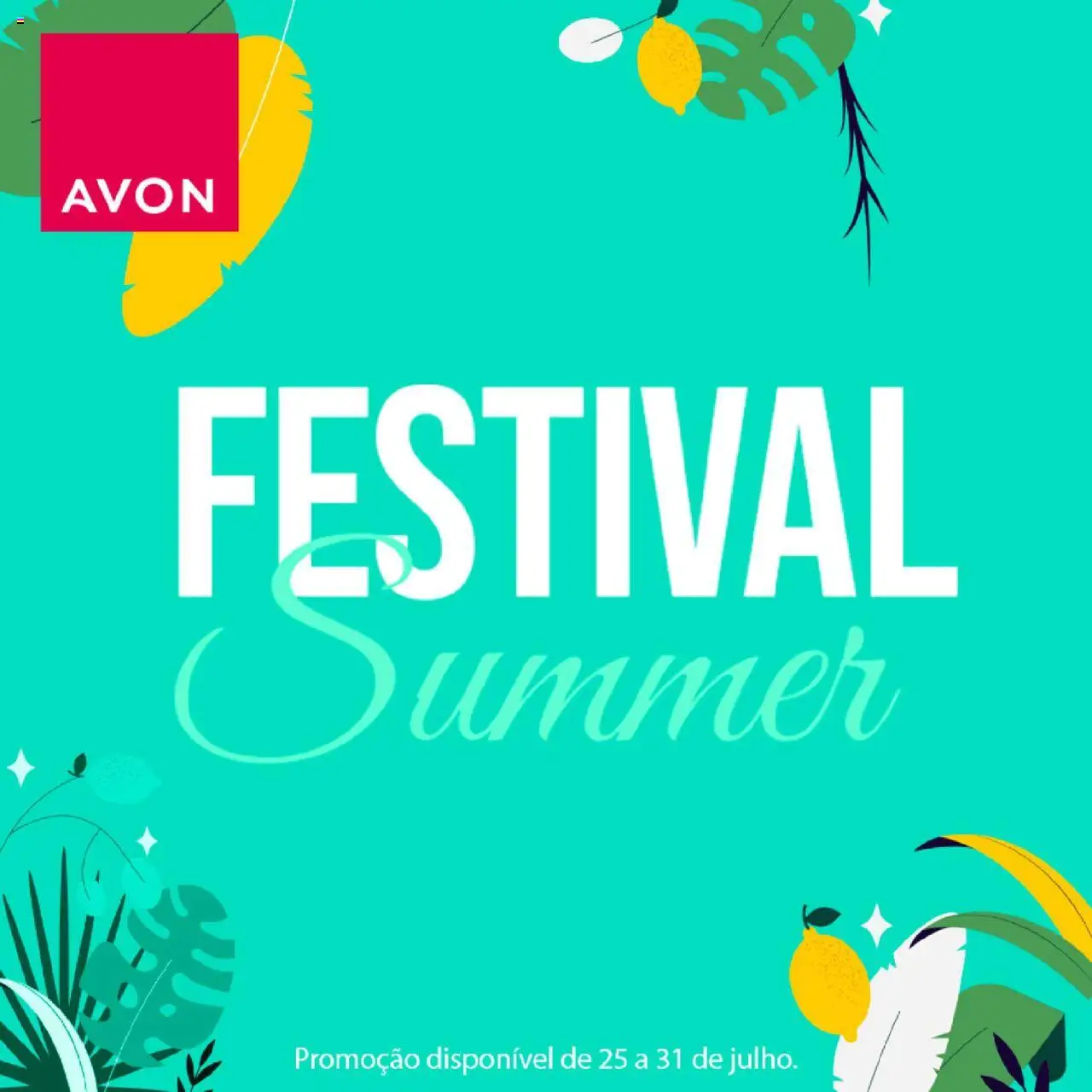 Avon Catálogo de 25/07/2025 > Festival Summer - página 1