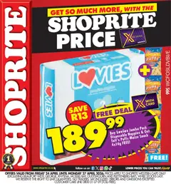 Preview of Shoprite flyer valid from 24/04/2026