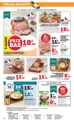 Prévisualisation de Catalogue du magasin Super U formulaire valide 04/11/2025 | Page: 40
