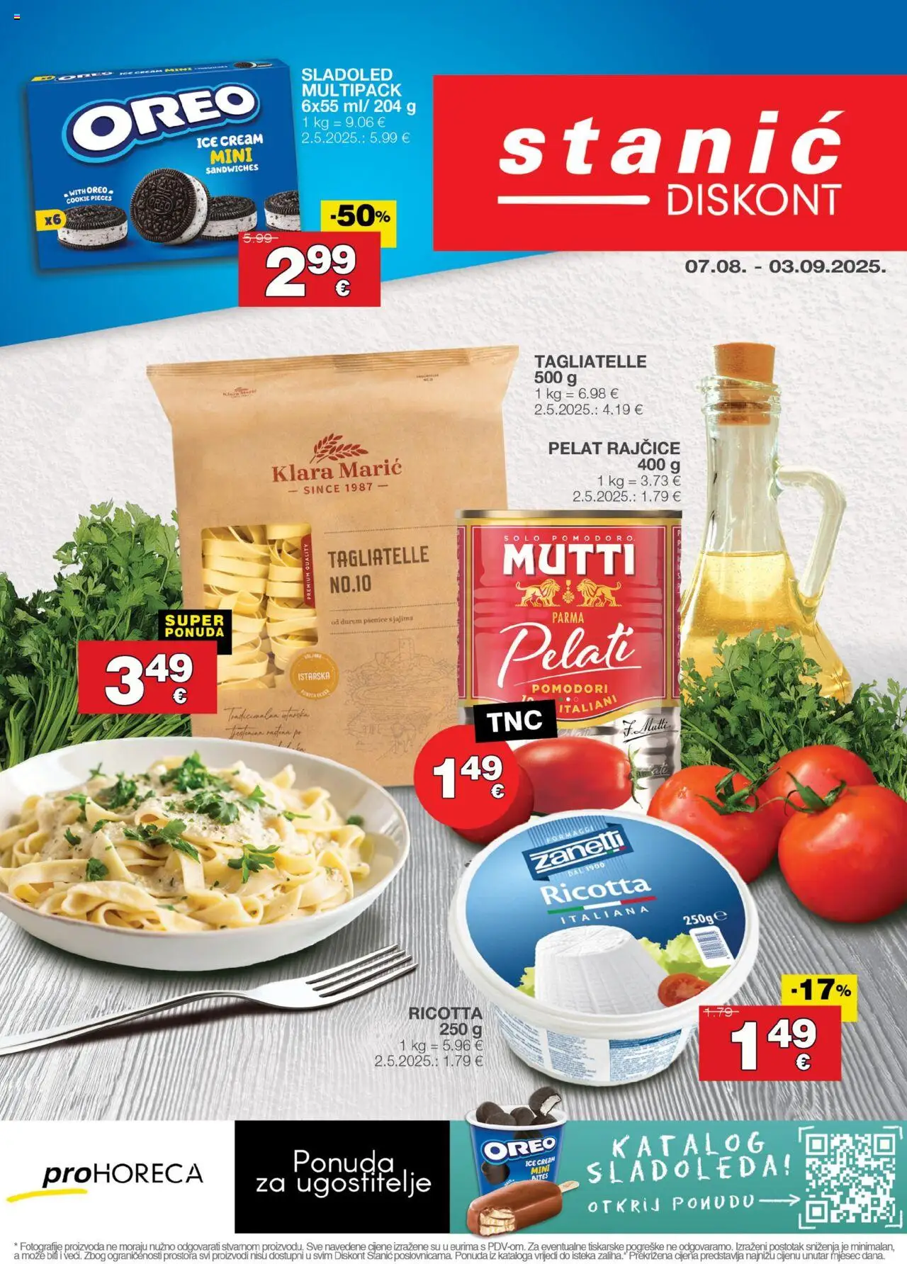 Stanić Diskont aktualni Katalog vrijedi od 07.08.2025 - tjedna akcija broj stranice 1