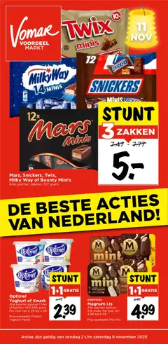Voorbeeld van Folder van winkel Vomar geldig vanaf 02-11-2025