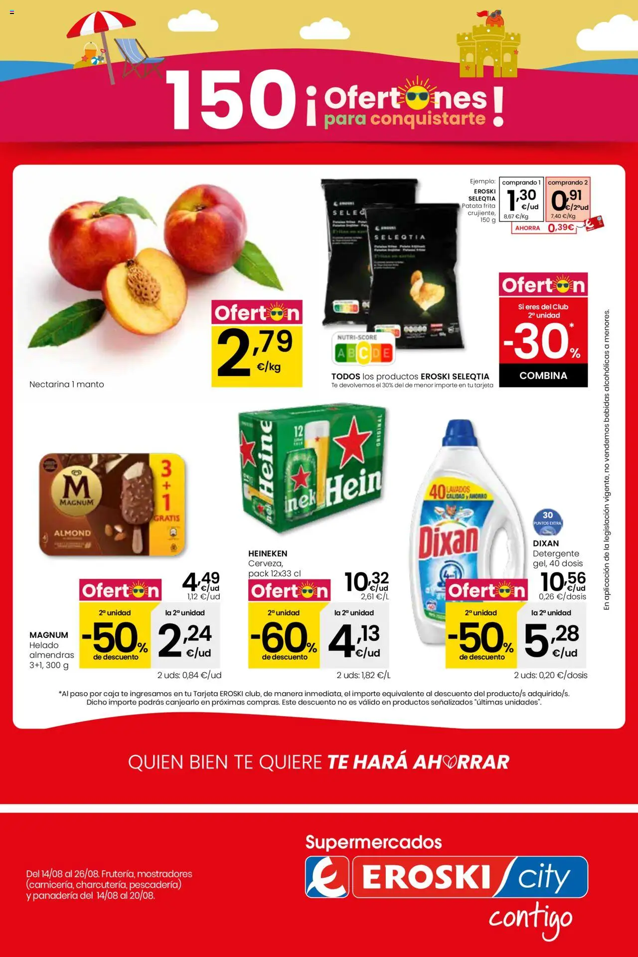 Folleto Eroski del 14/08/2025 - 27/08/2025 > Para conquistarte Supermercados