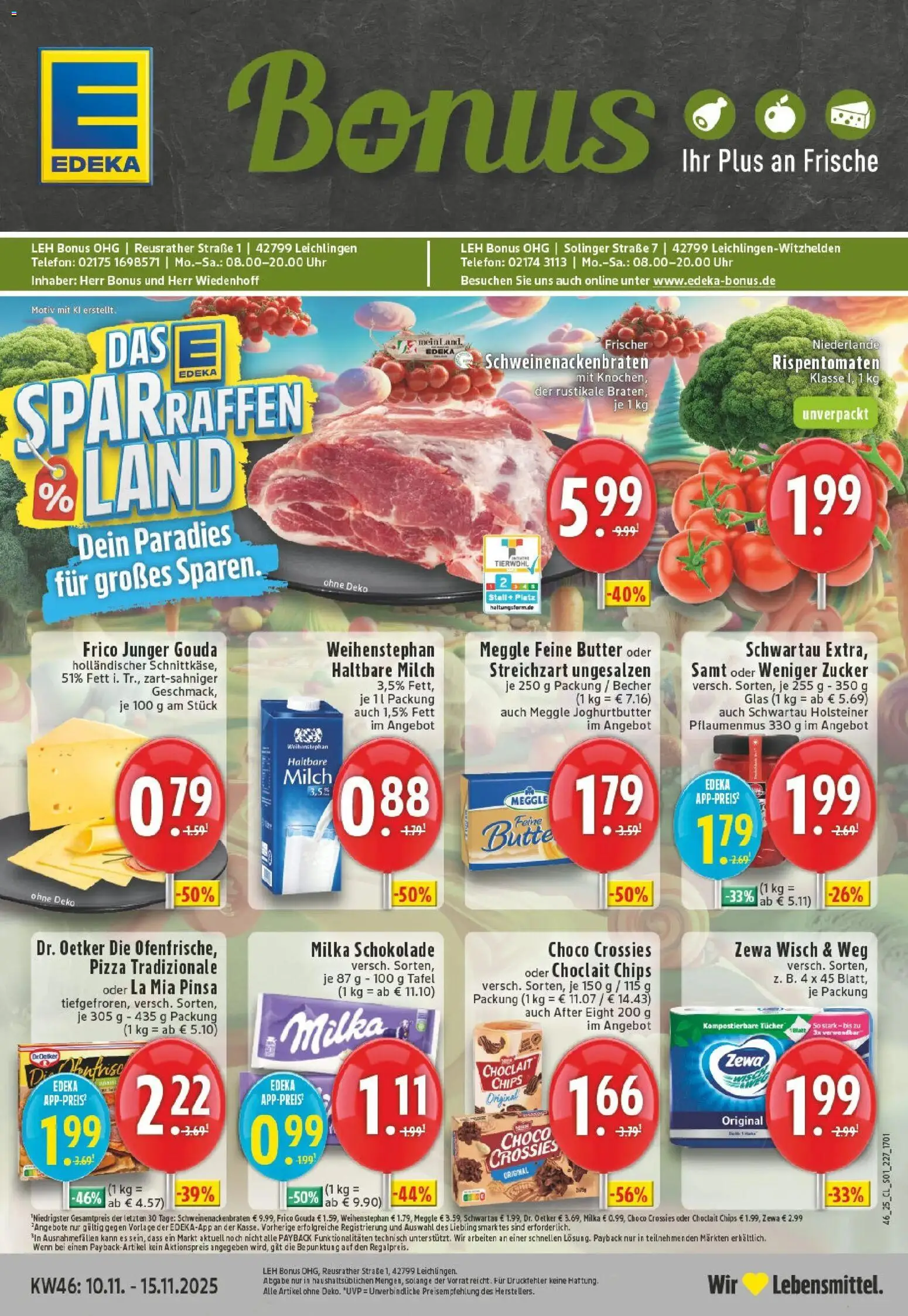 Vorschau von dem Prospekt des Geschäftes Edeka, gültig ab dem 10.11.2025