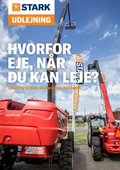 Eksempel på tilbudsavis Udlejning - Kom og lej med os fra butik Stark gyldig fra 10/07/2025