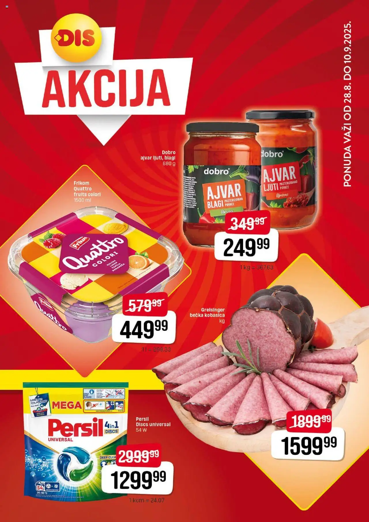 DIS katalog važi od 28.08.2025 - stranica 1