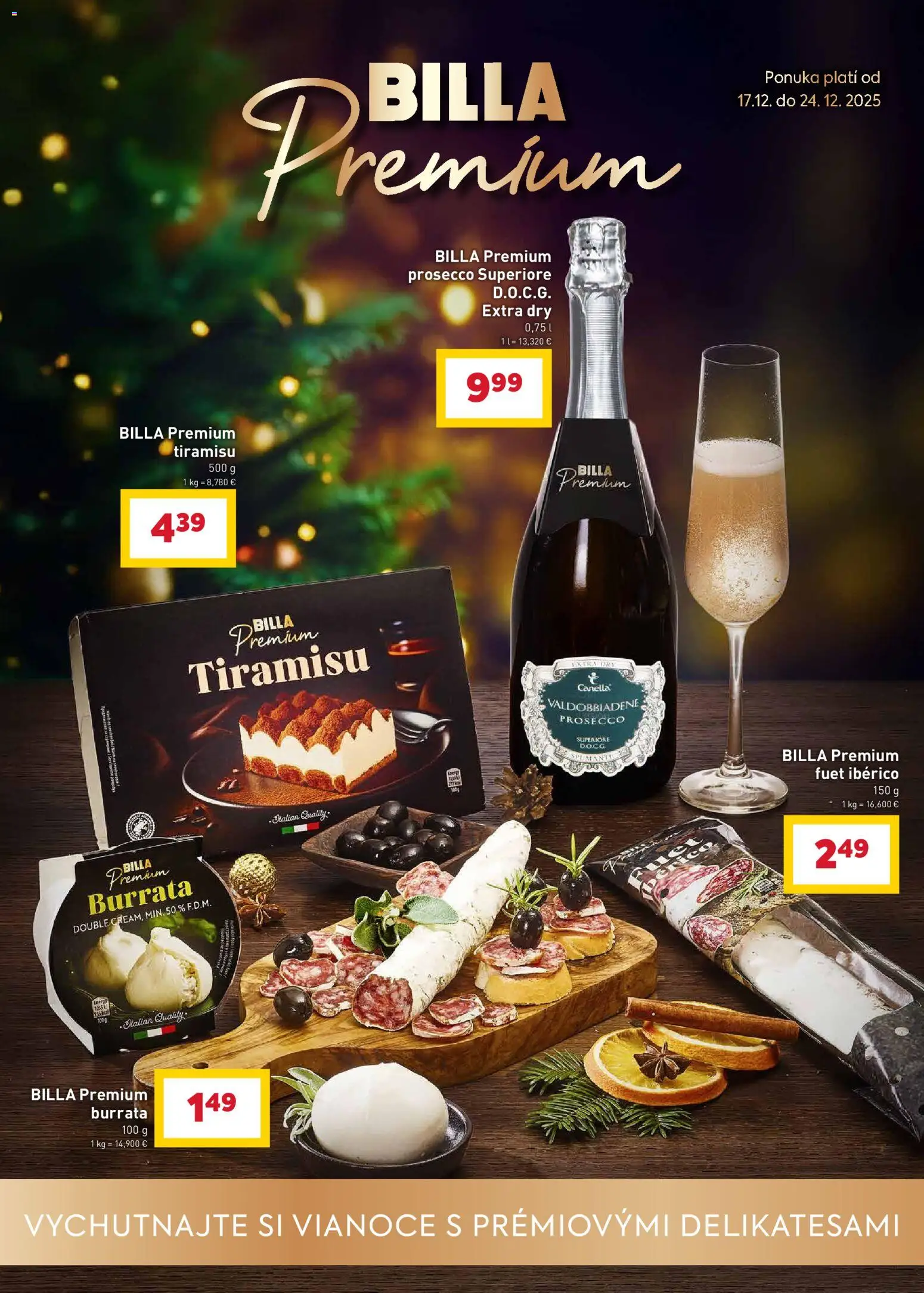 Náhľad Billa letáku platného od 17.12.2025